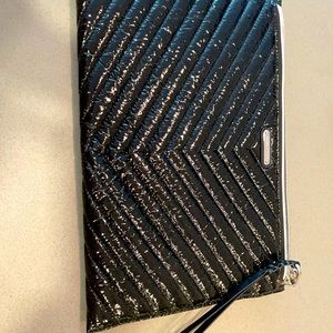Rebecca minkoff black large clutch